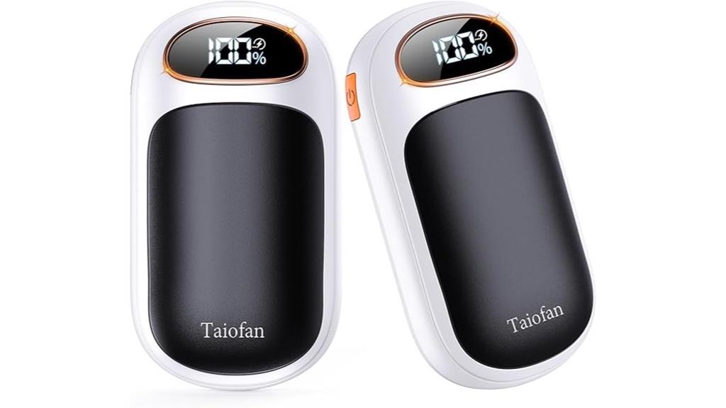 dual led hand warmers