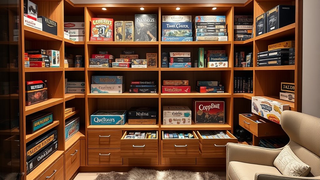 effective board game storage