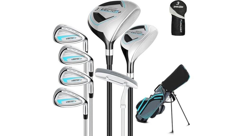 eight piece men s golf set