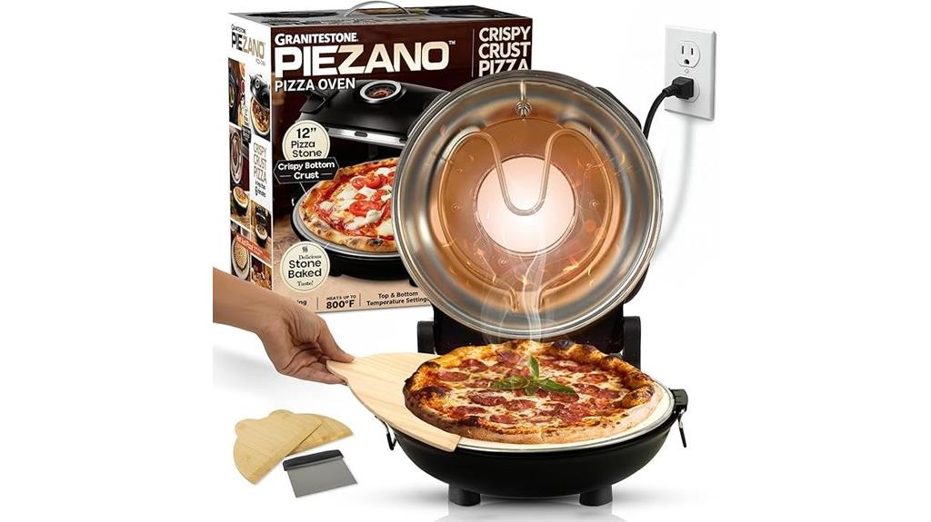 electric 12 inch ceramic oven