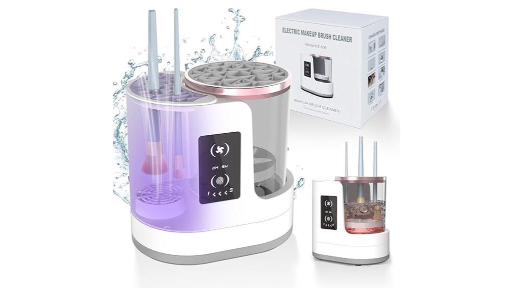 electric makeup brush cleaner
