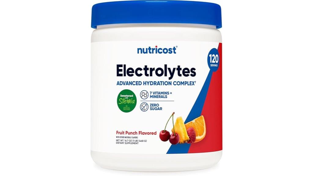electrolyte supplement powder