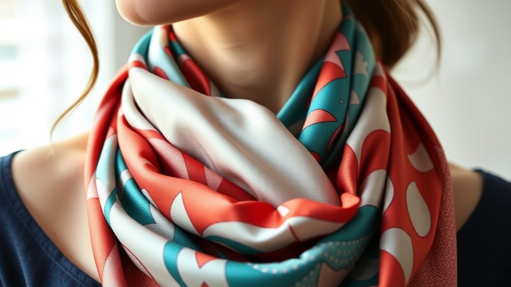 elegant scarf styling techniques