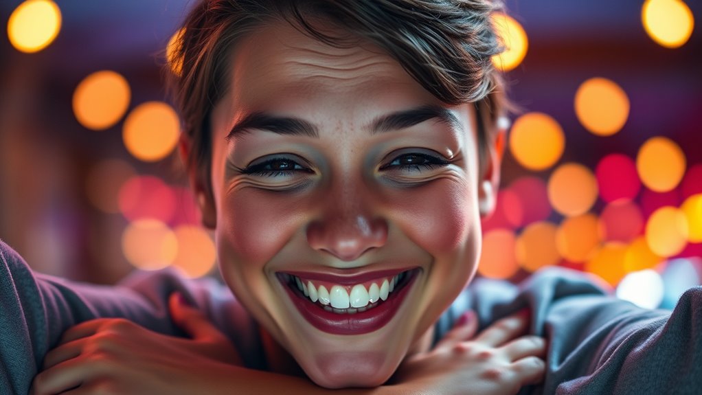 emoji expressing joy and warmth