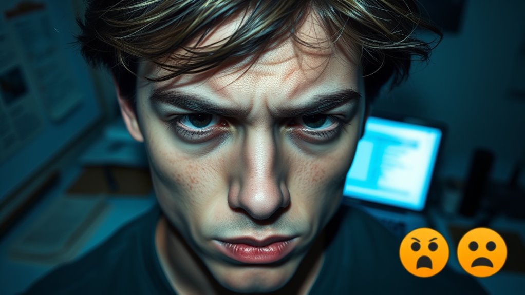 emoji signals emotional overwhelm