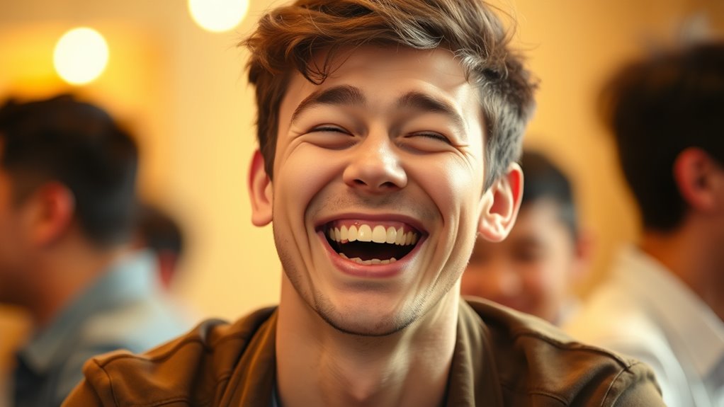 emoji signals playful humor