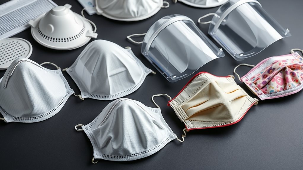 environment specific protective masks