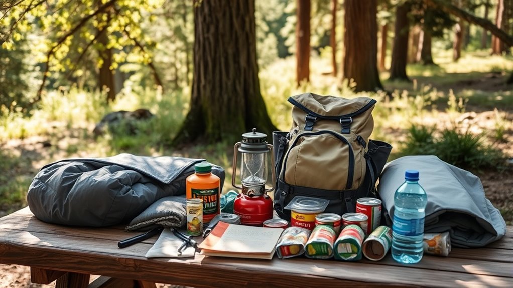 essential camping gear list