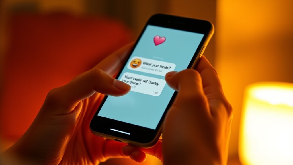 express interest with emojis