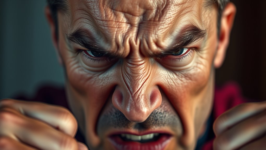 expresses anger through emoji