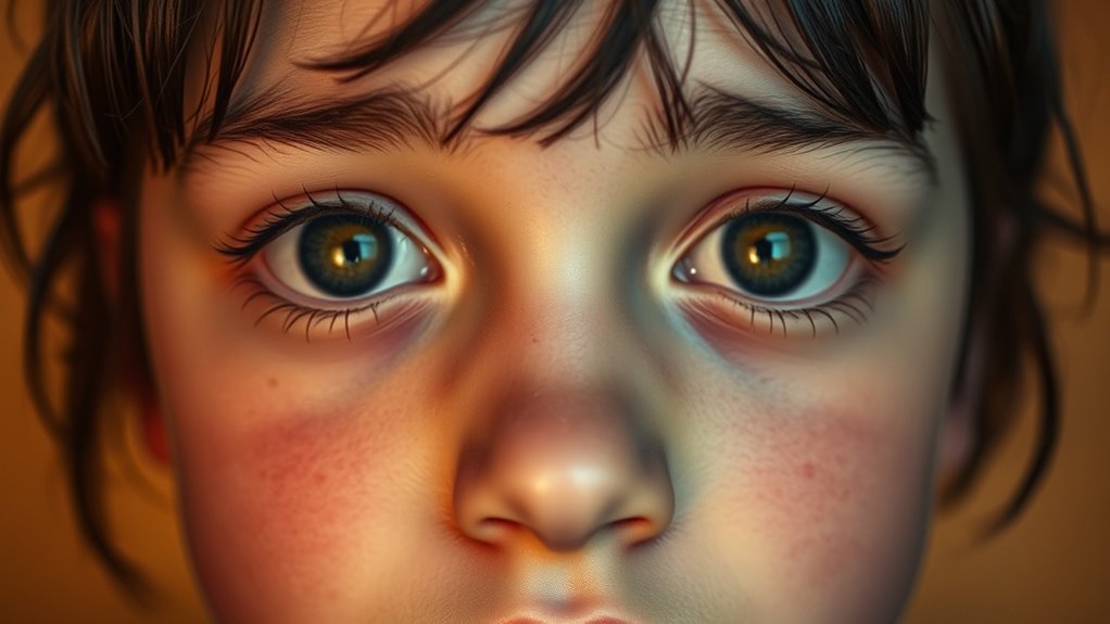 expresses vulnerability and empathy