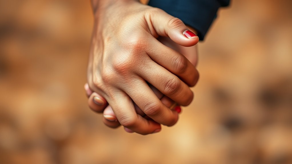 expresses warmth and support