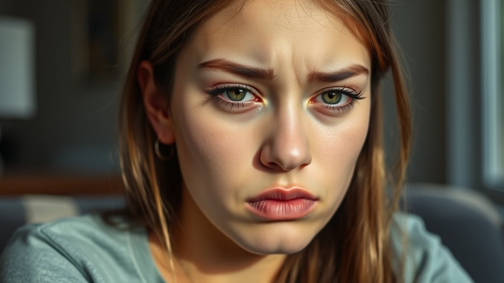 expressing boredom and frustration