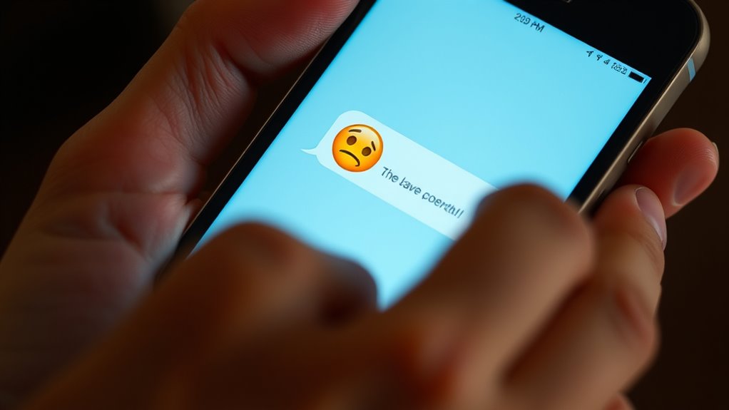 expressing vulnerability and disappointment