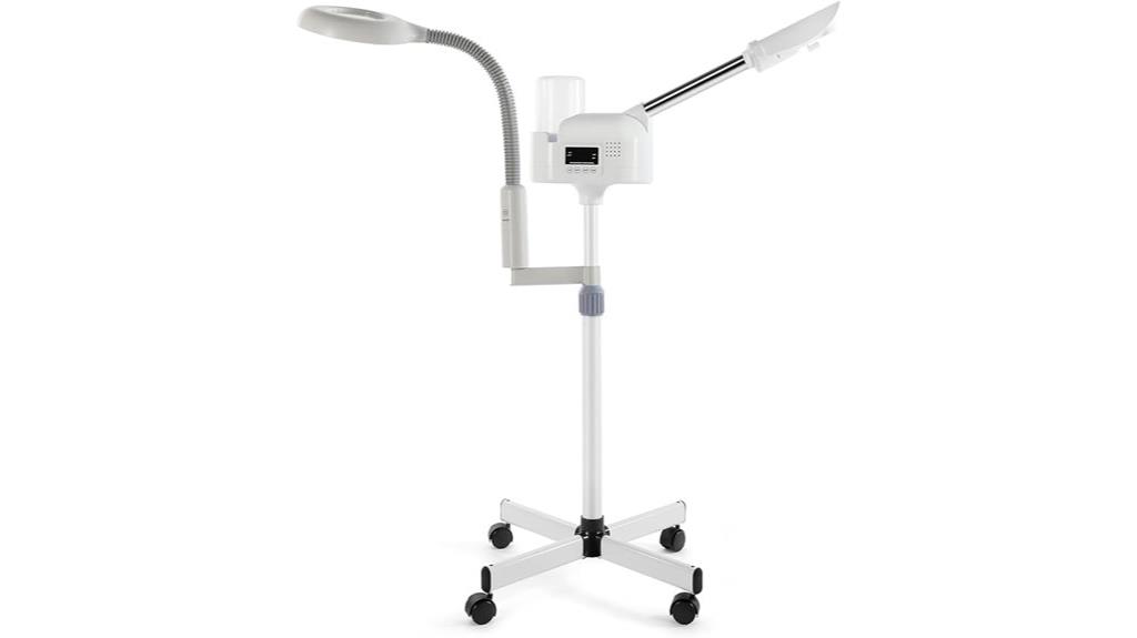 facial steamer with led