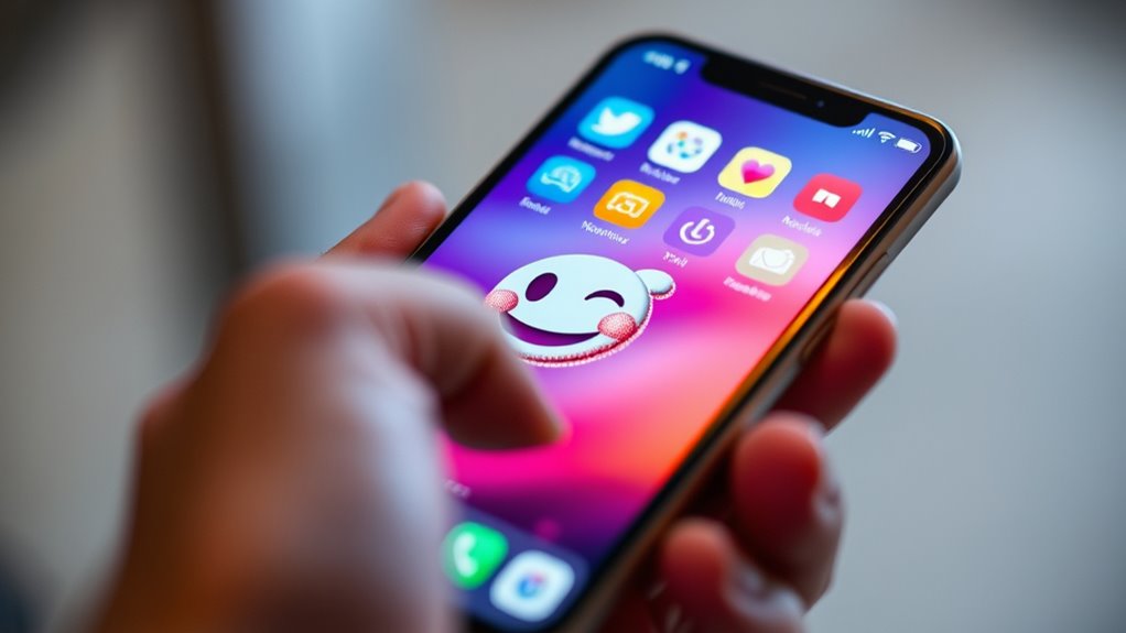 flirty or playful emoticon