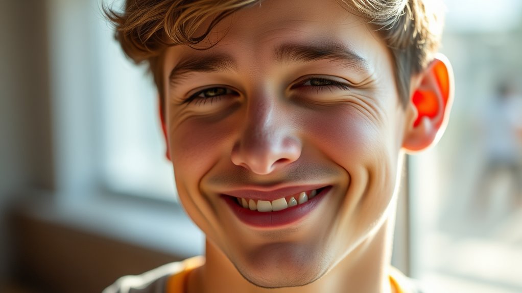 flirty playful ambiguous gesture