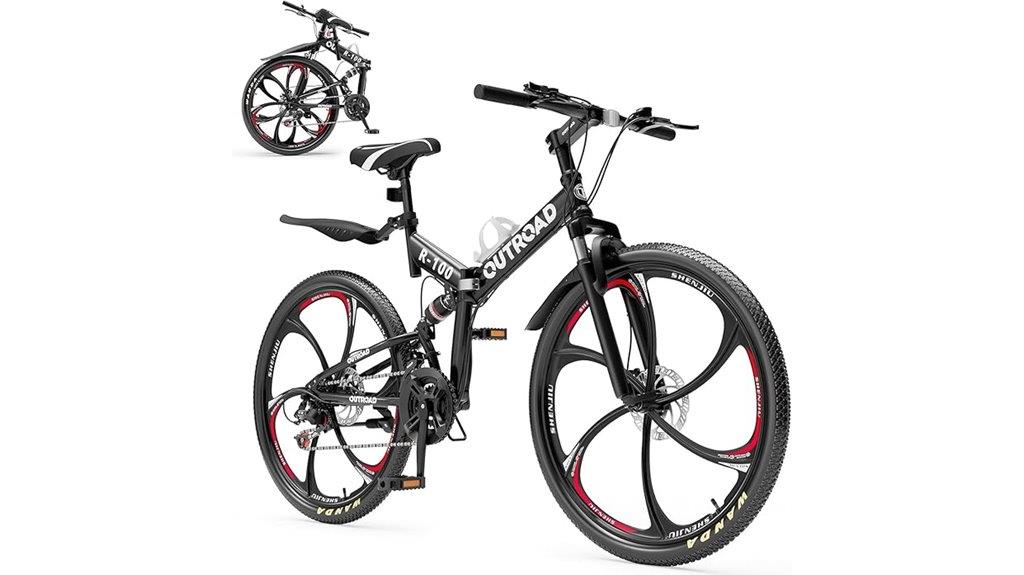 foldable 26 inch mountain bike