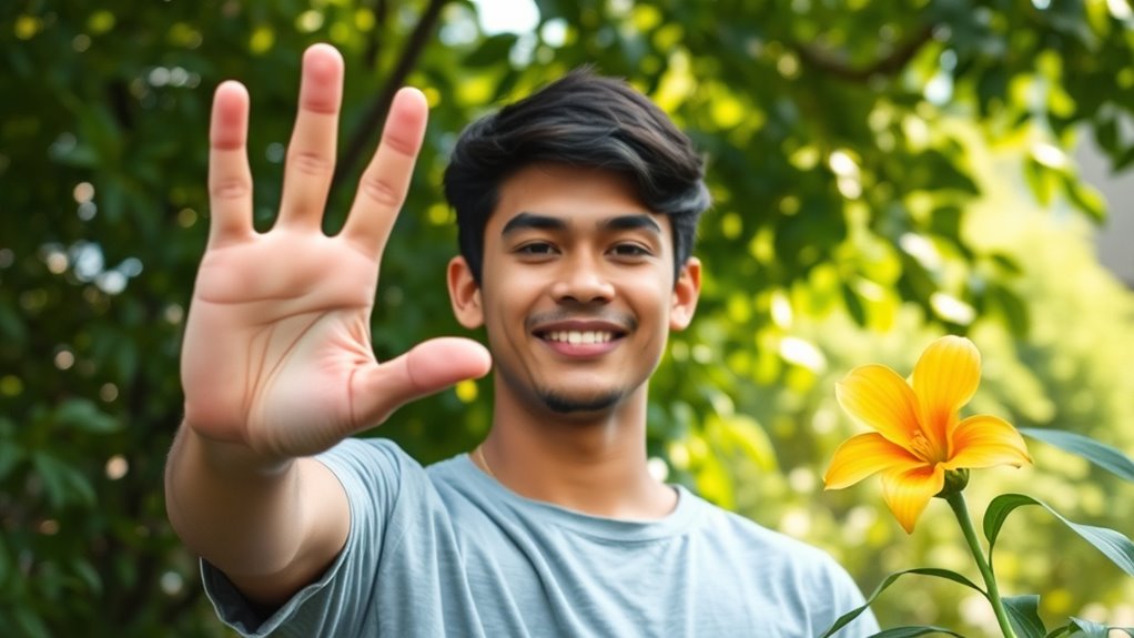 friendly supportive non romantic gesture