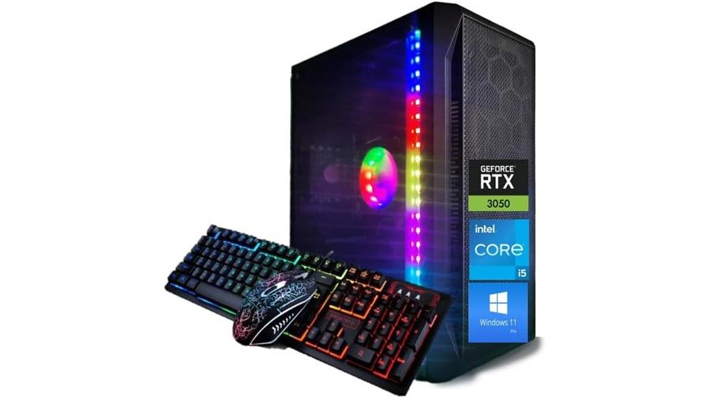 gaming pc with rgb