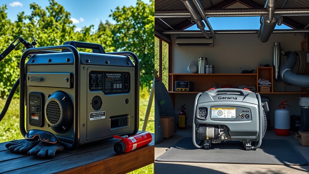 generator safety tips