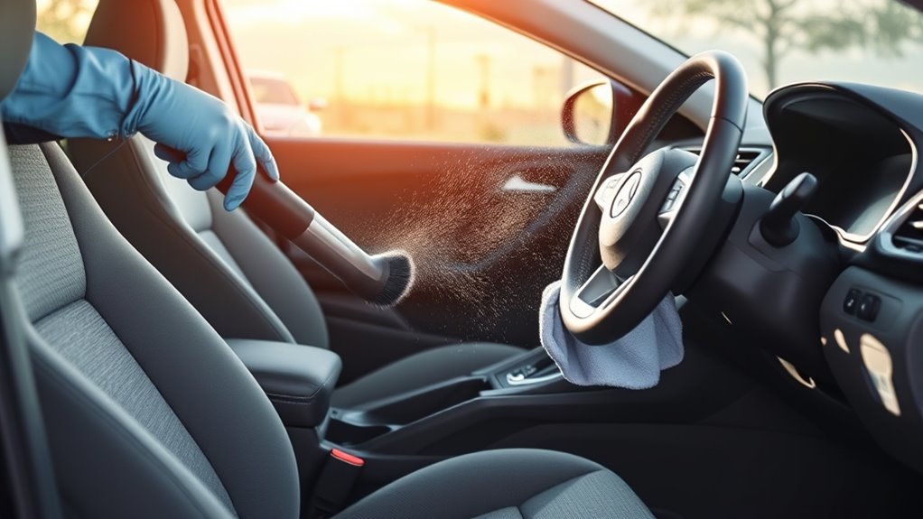 gentle thorough interior cleaning