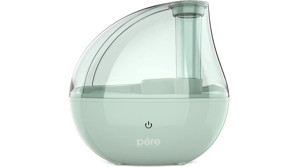 gentle ultrasonic humidifier with night light