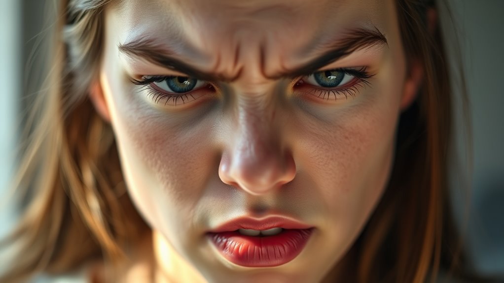 genuine anger behind emojis