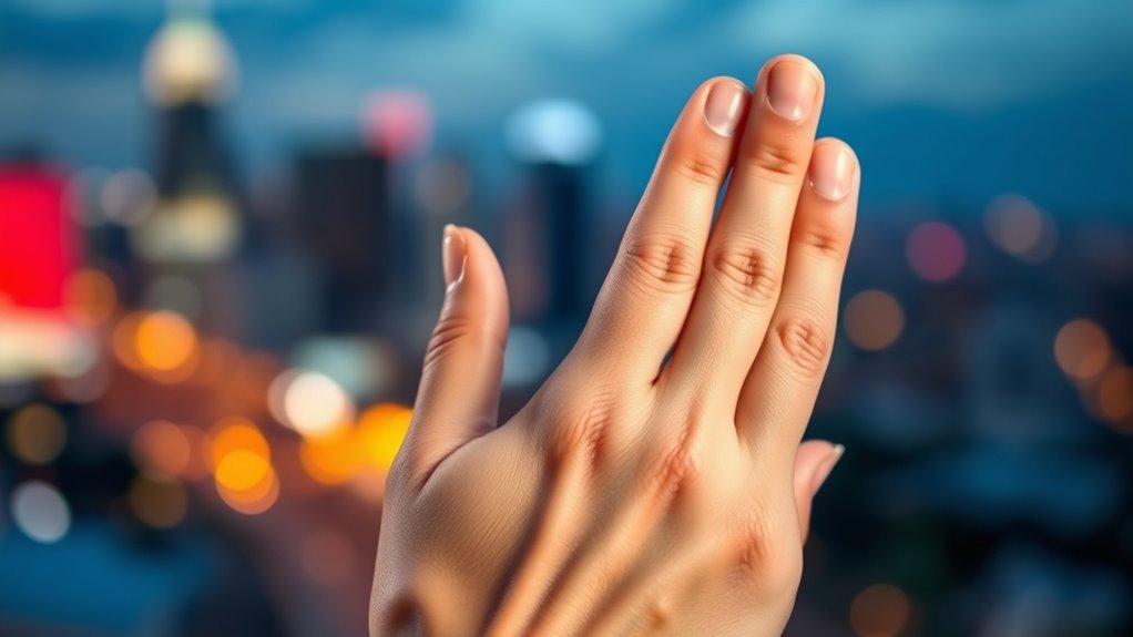 gesture of respect and acknowledgment