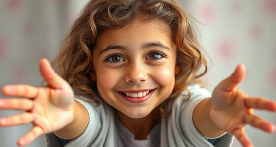 girl s friendly hug emoji