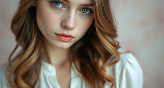 girl s neutral facial expression