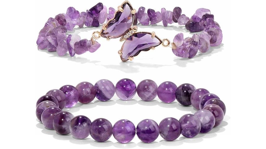 global jew amethyst bracelet