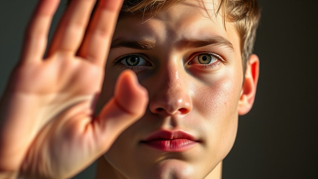 guy s respectful salute gesture