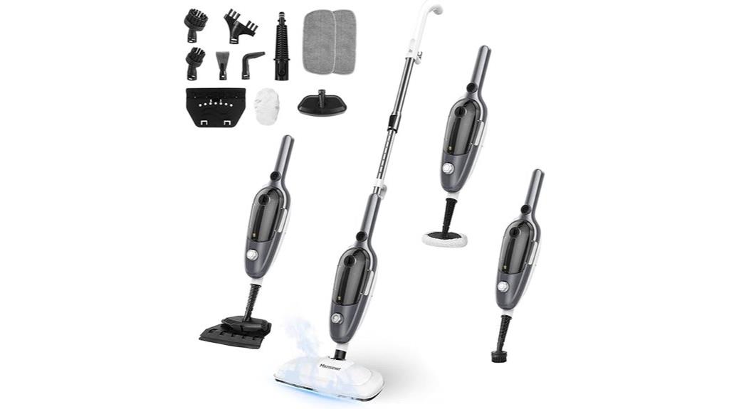 handheld steam mop with accessories
