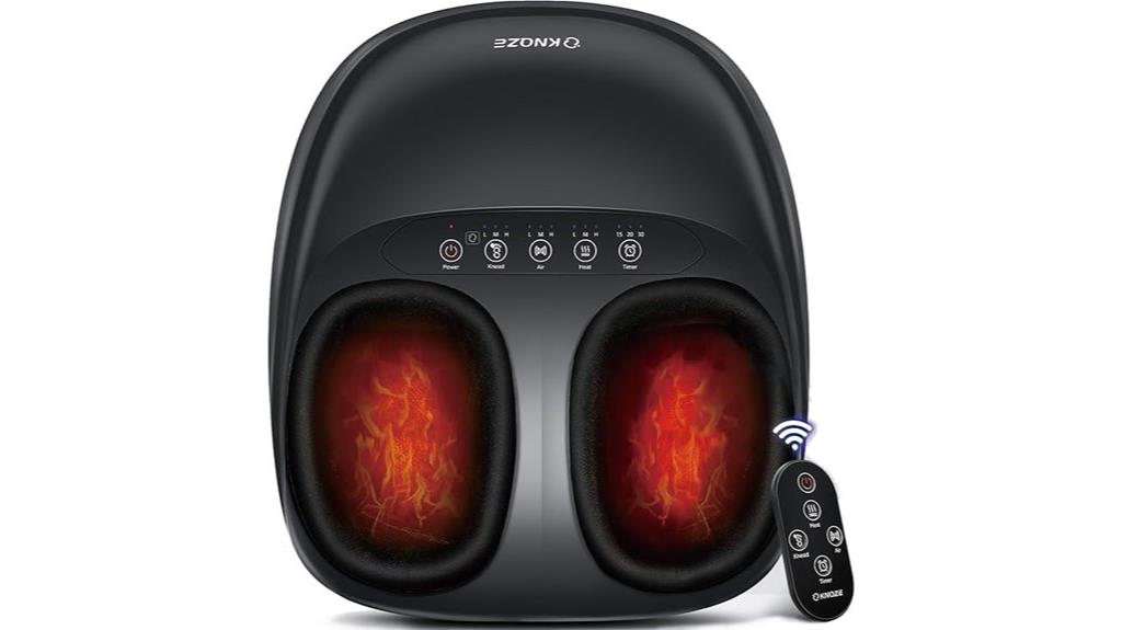 heated remote foot massager