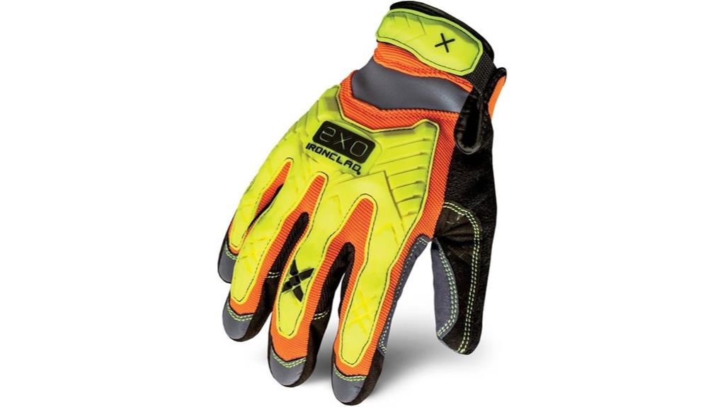 heavy duty high visibility gloves