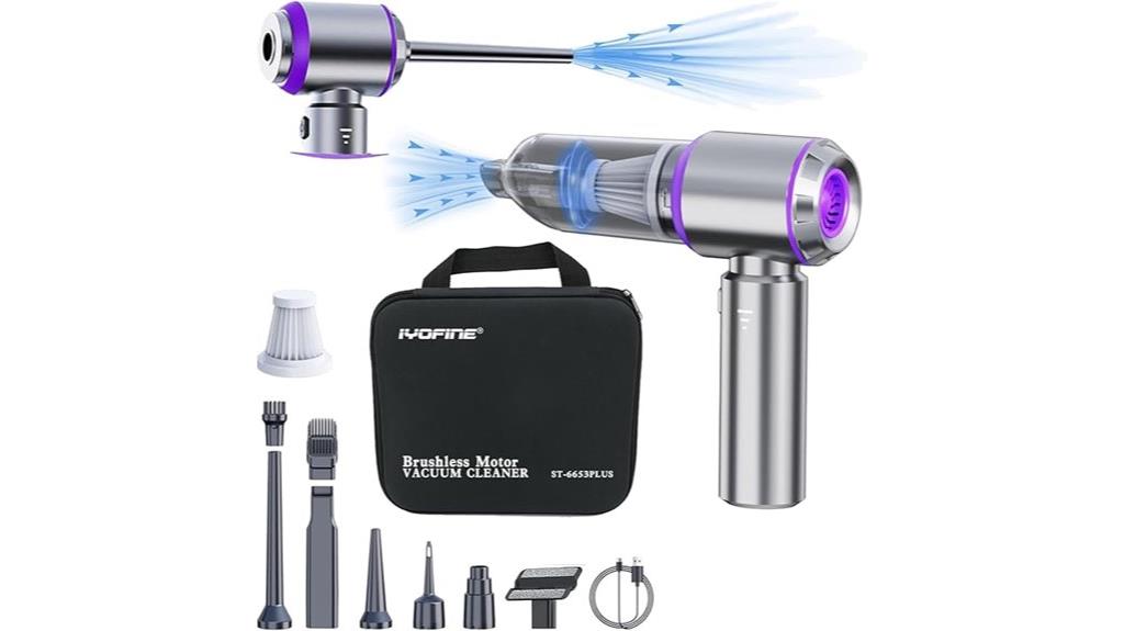 high speed mini vacuum