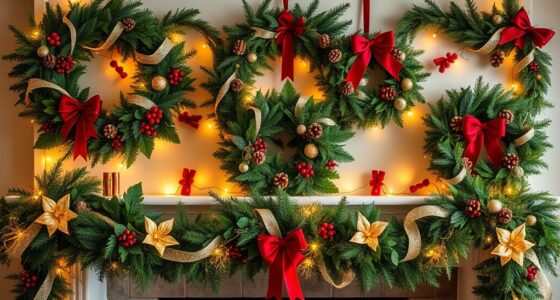 holiday mantel decorating ideas