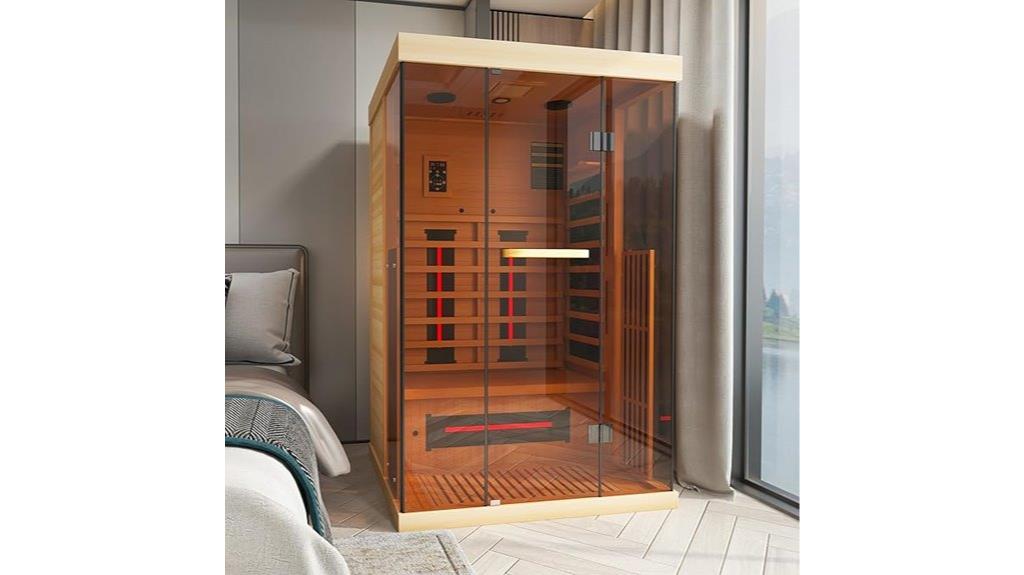 home infrared sauna compact