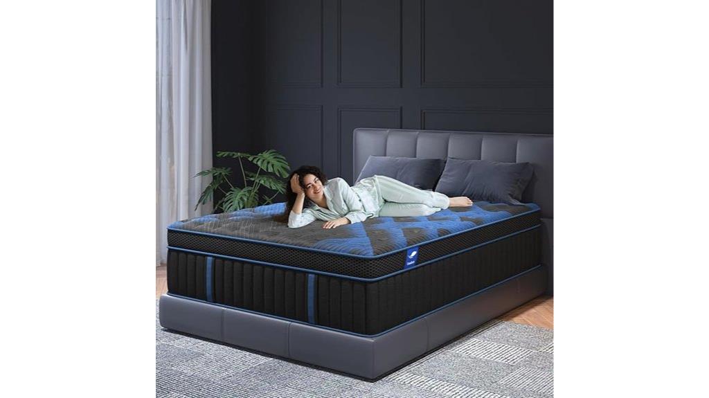 hybrid gel mattress queen