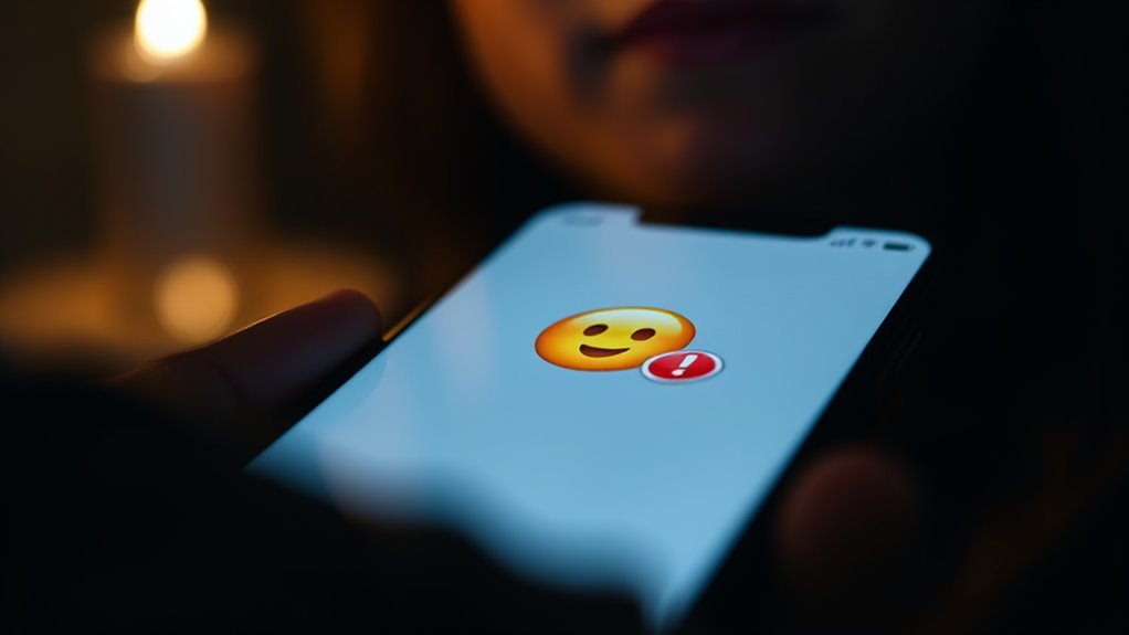 identify disrespectful emoji usage