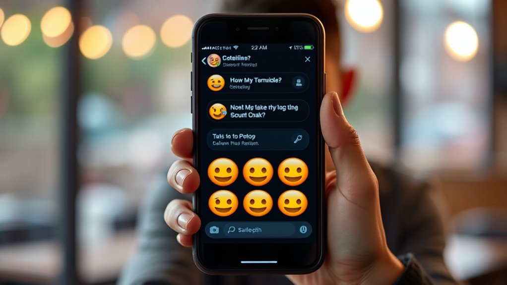 identify emoji communication patterns