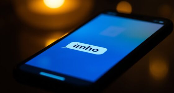 in my humble opinion