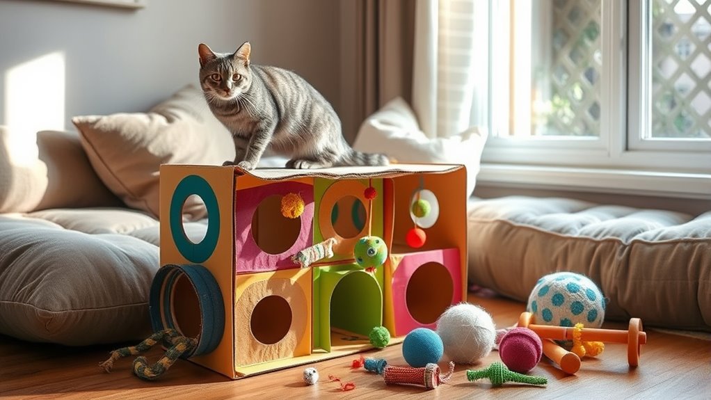 indoor cat enrichment ideas