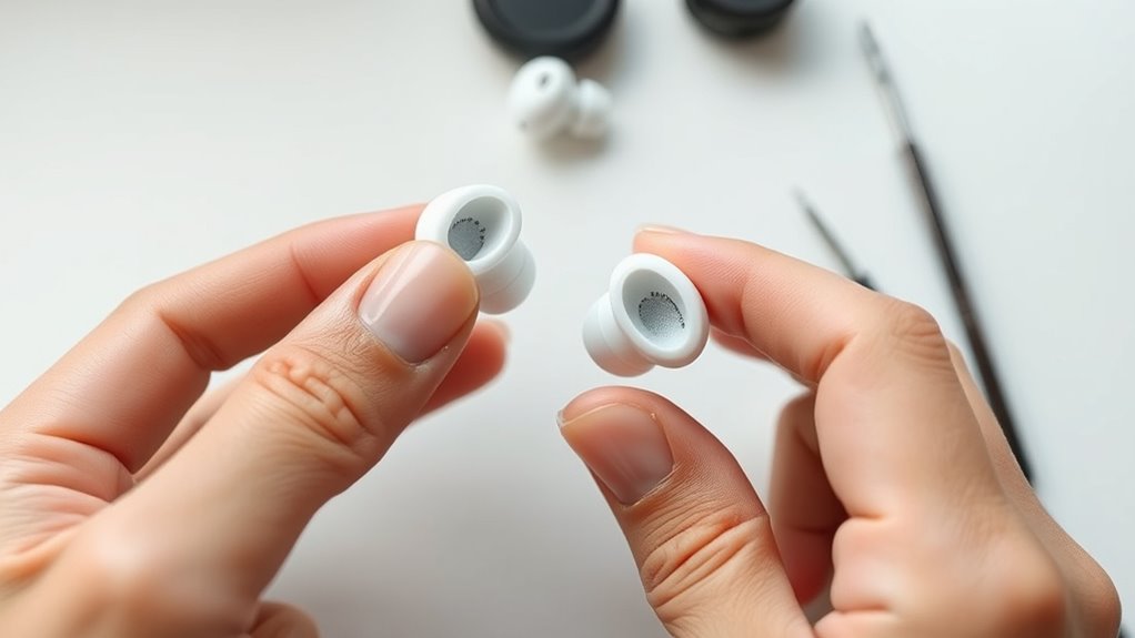 inspect and replace ear tips