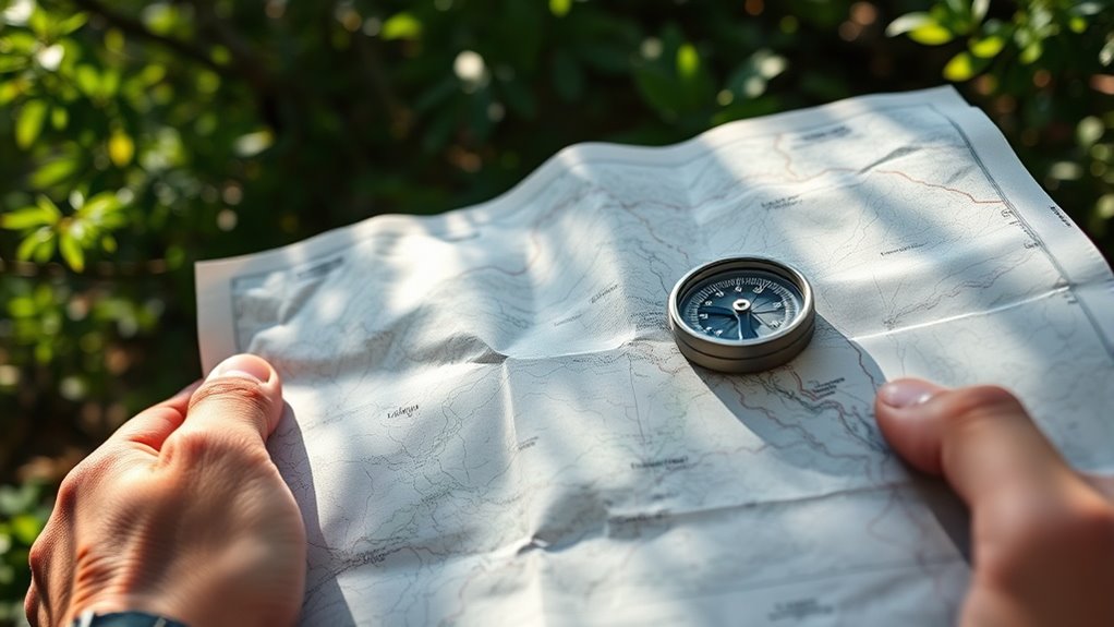 integrate map and compass