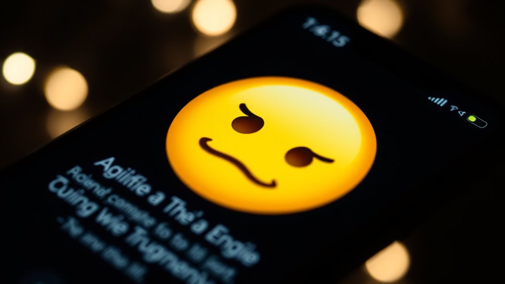 interpret emoji in proper context