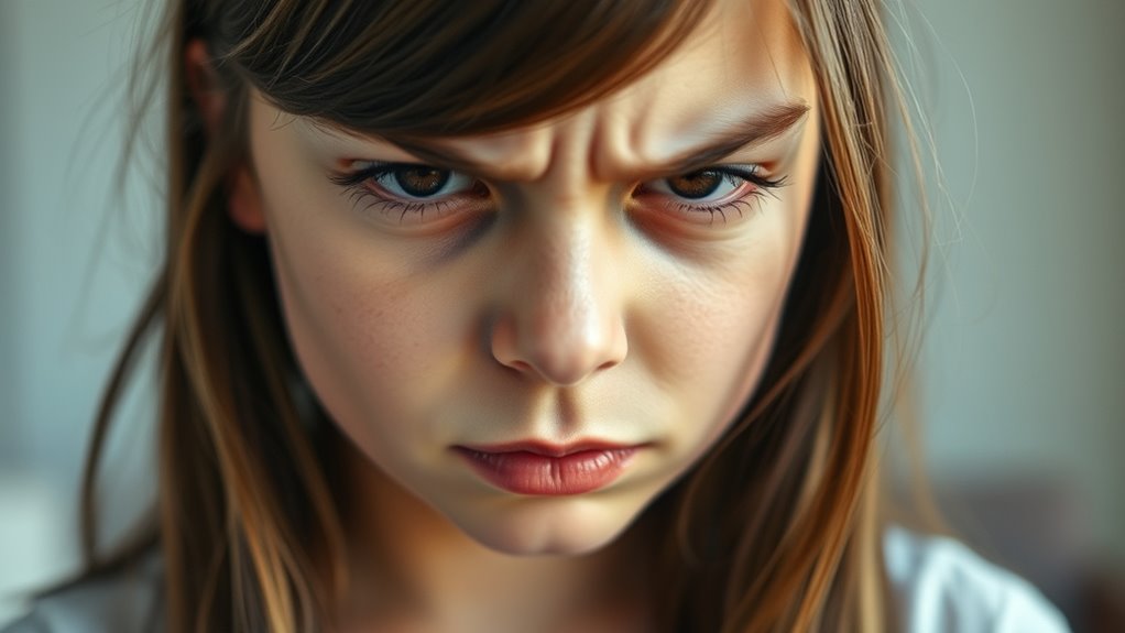 jealousy behind angry emoji