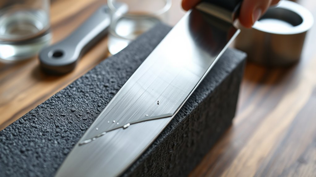 knife sharpening and care