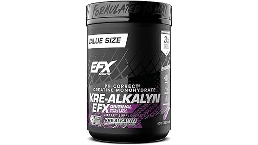 kre alkalyn creatine supplement